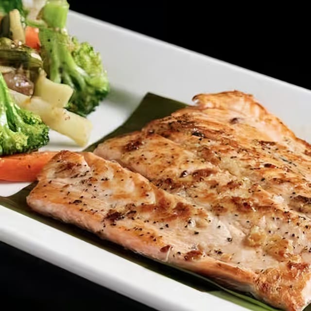 Tandoori Salmon.
