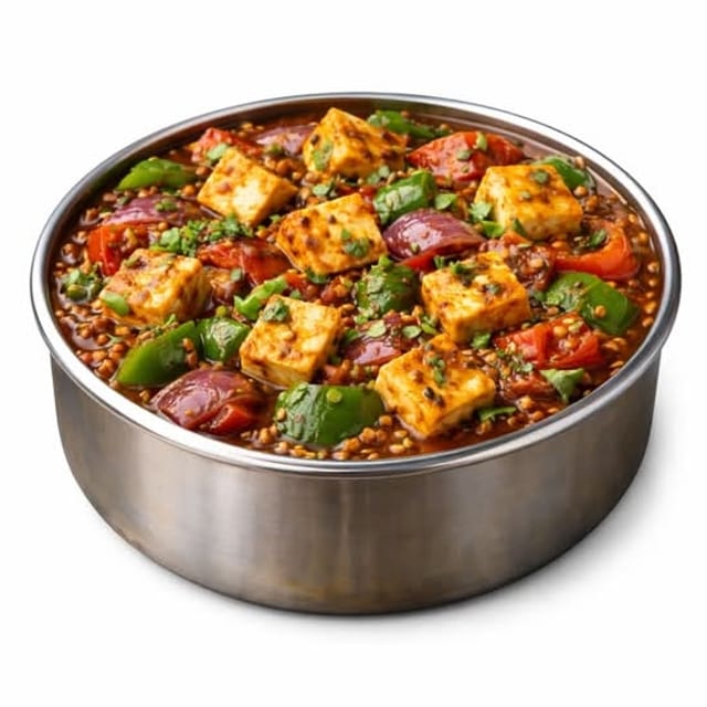Kadhai Paneer.