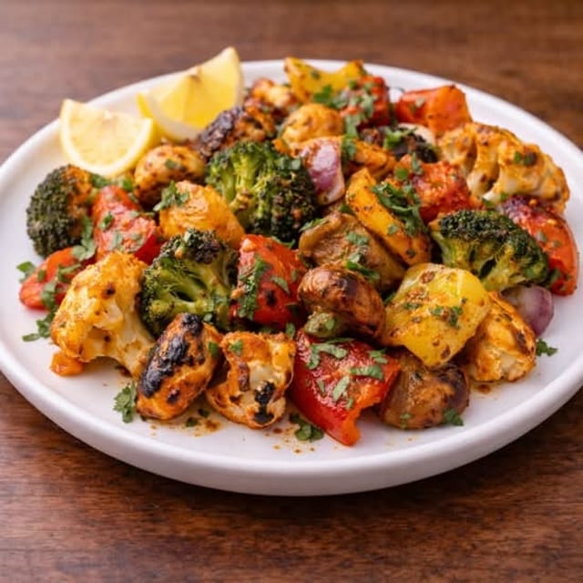 Tandoori Vegetables.