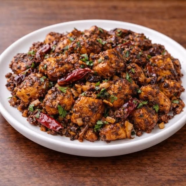 Chicken Pepper Fry.